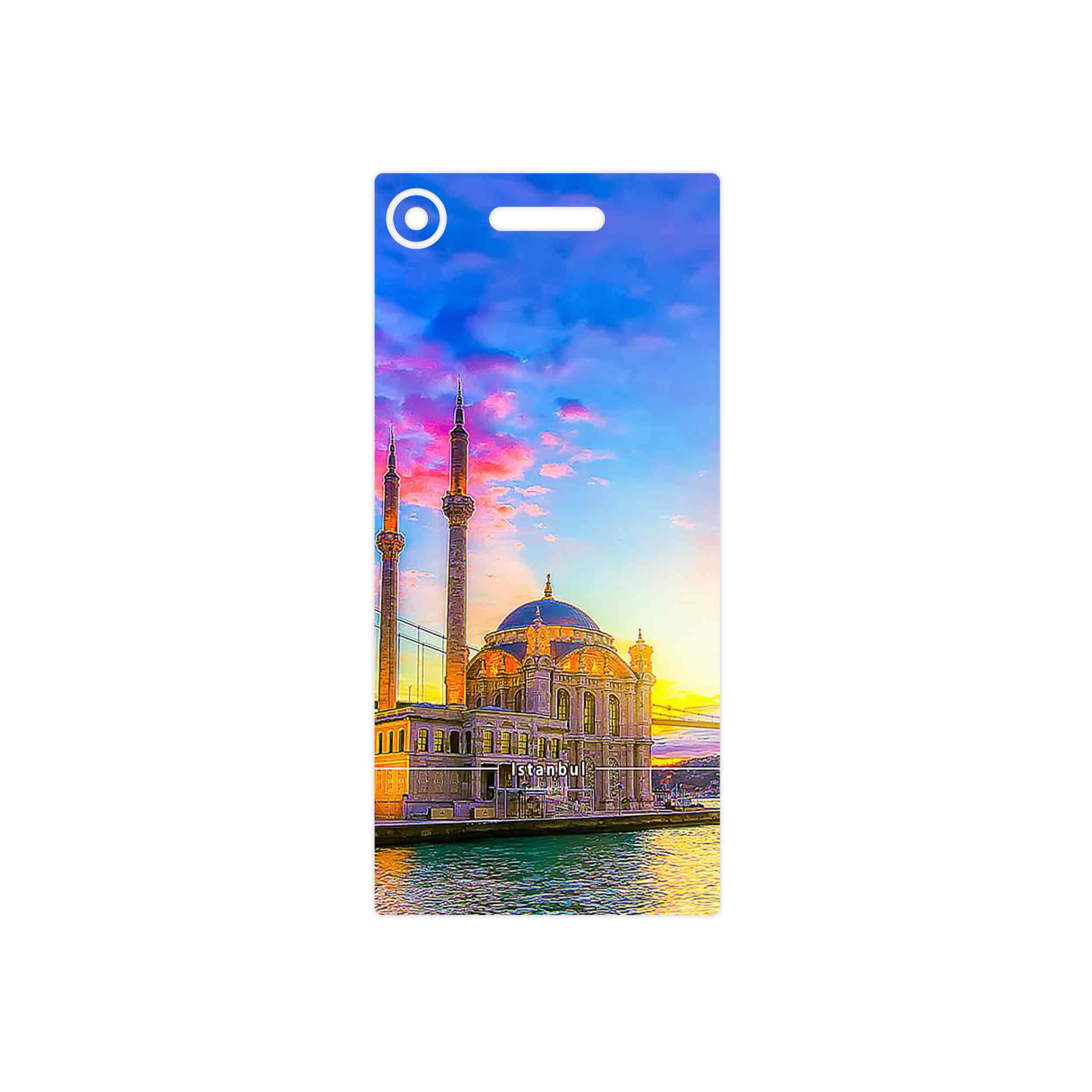 برچسب پوششی ماهوت مدل City of Istanbul مناسب برای گوشی موبایل سونی Xperia XZ1