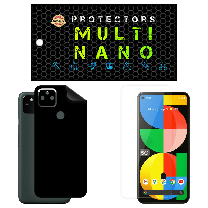 محافظ صفحه نمایش مولتی نانو مدل X-SFM مناسب برای گوشی موبایل گوگل Pixel 5A 5G به همراه برچسب پوششی | کالا برتری