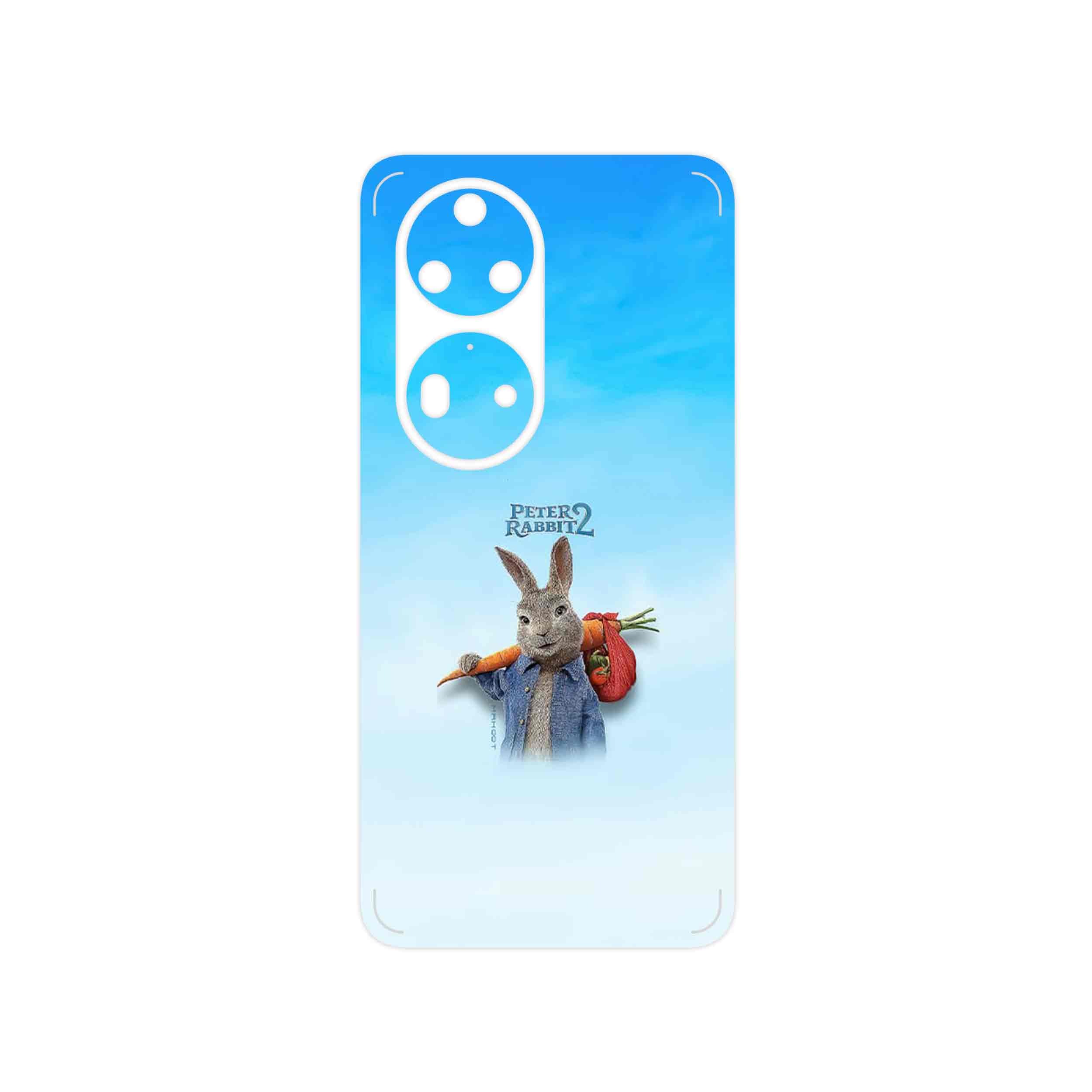 برچسب پوششی ماهوت مدل Peter Rabbit مناسب برای گوشی موبایل هوآوی P50 Pro
