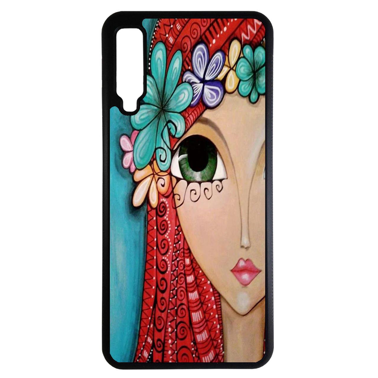 کاور طرح دخترانه کد 10805 مناسب برای گوشی موبایل سامسونگ galaxy A750 / A7 2018