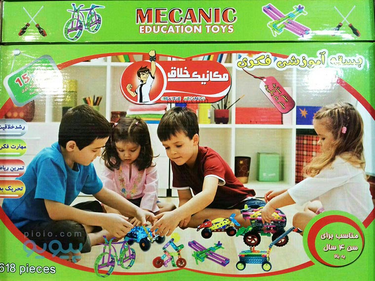 ساختنی 618 تکه مدل مکانیک خلاق