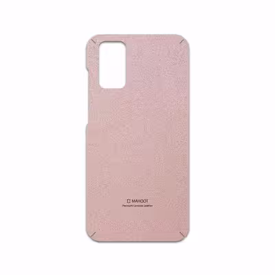 برچسب پوششی ماهوت مدل Rose Gold Leather مناسب برای گوشی موبایل سامسونگ Galaxy S20 Plus