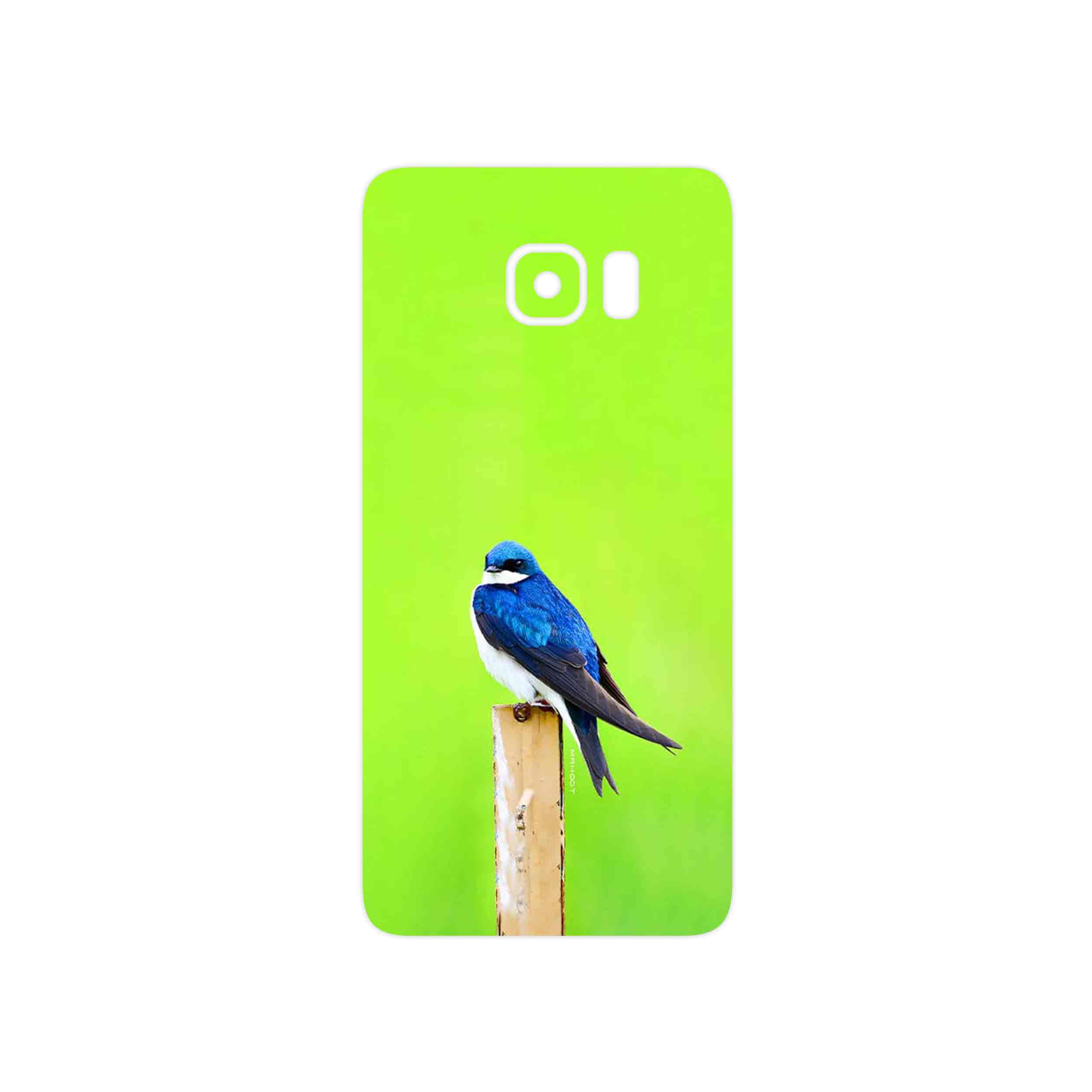 برچسب پوششی ماهوت مدل Bird Swallow مناسب برای گوشی موبایل سامسونگ Galaxy S6 Edge