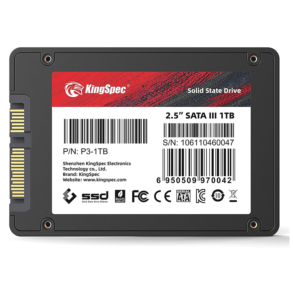 اس اس دی اینترنال کینگ اسپک SATA مدل P3 ظرفیت 1 ترابایت
