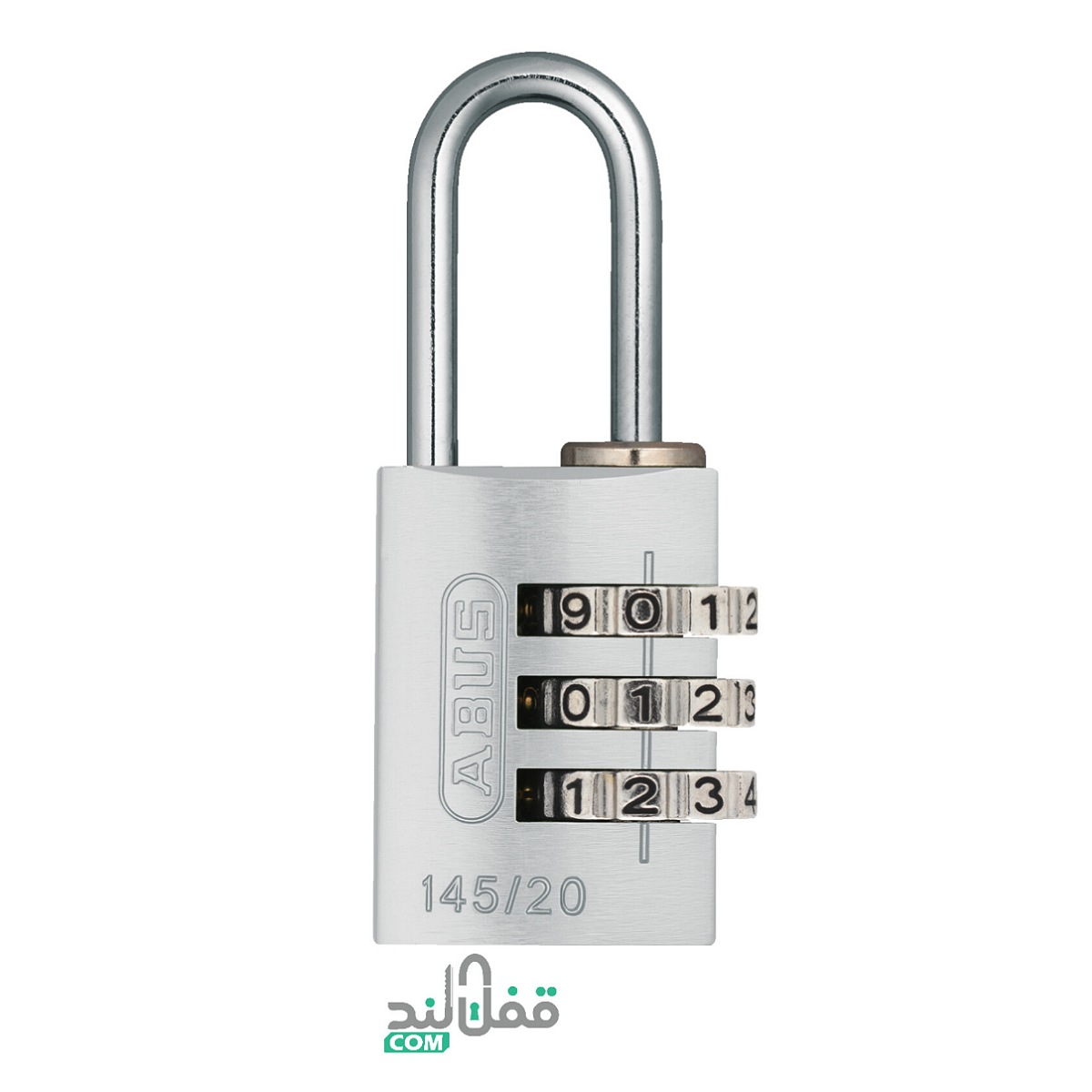 قفل آویز رمزدار آبوس سایز 20 - فروشگاه اینترنتی قفل لند