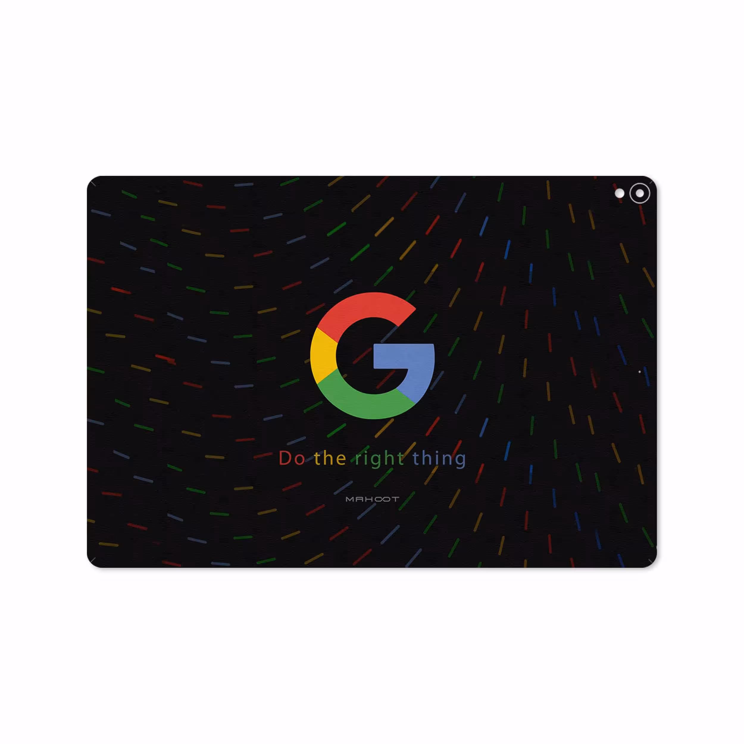 برچسب پوششی ماهوت مدل Google-Logo مناسب برای تبلت اپل iPad Pro 10.5 2017 A1709