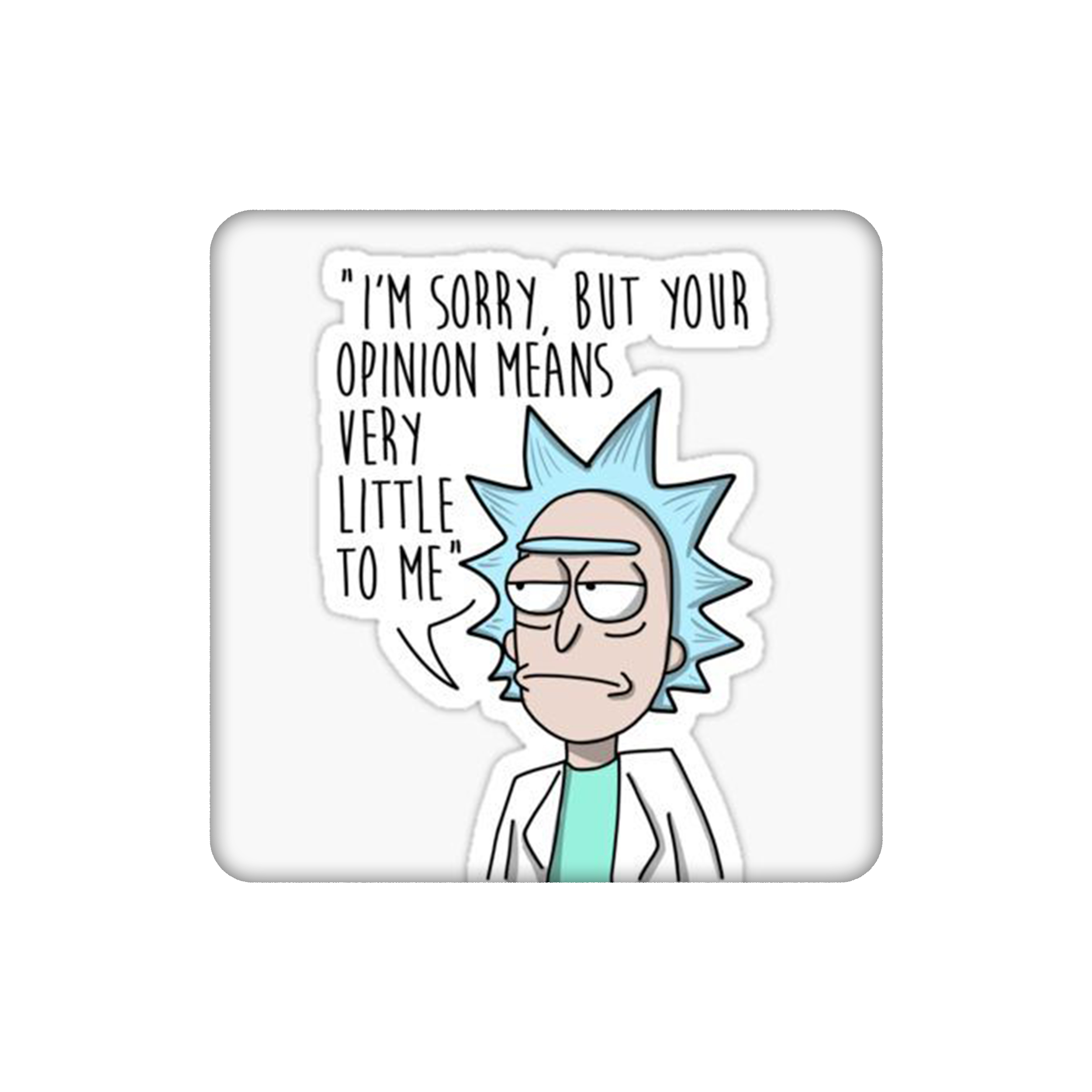 زیر لیوانی طرح ریک و مورتی کد    4910652