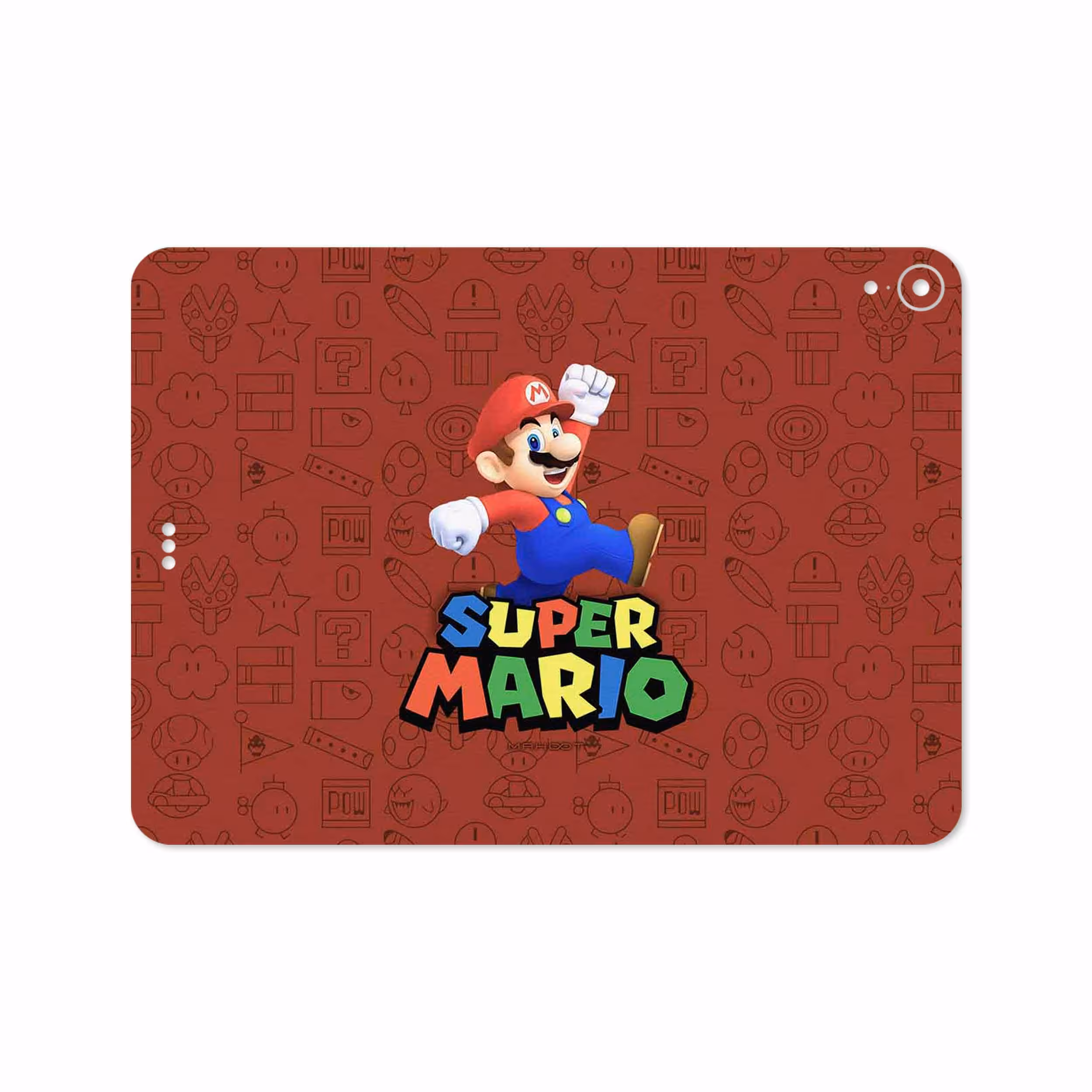 برچسب پوششی ماهوت مدل Super-Mario-Game مناسب برای تبلت اپل iPad Pro 11 2018 A1979