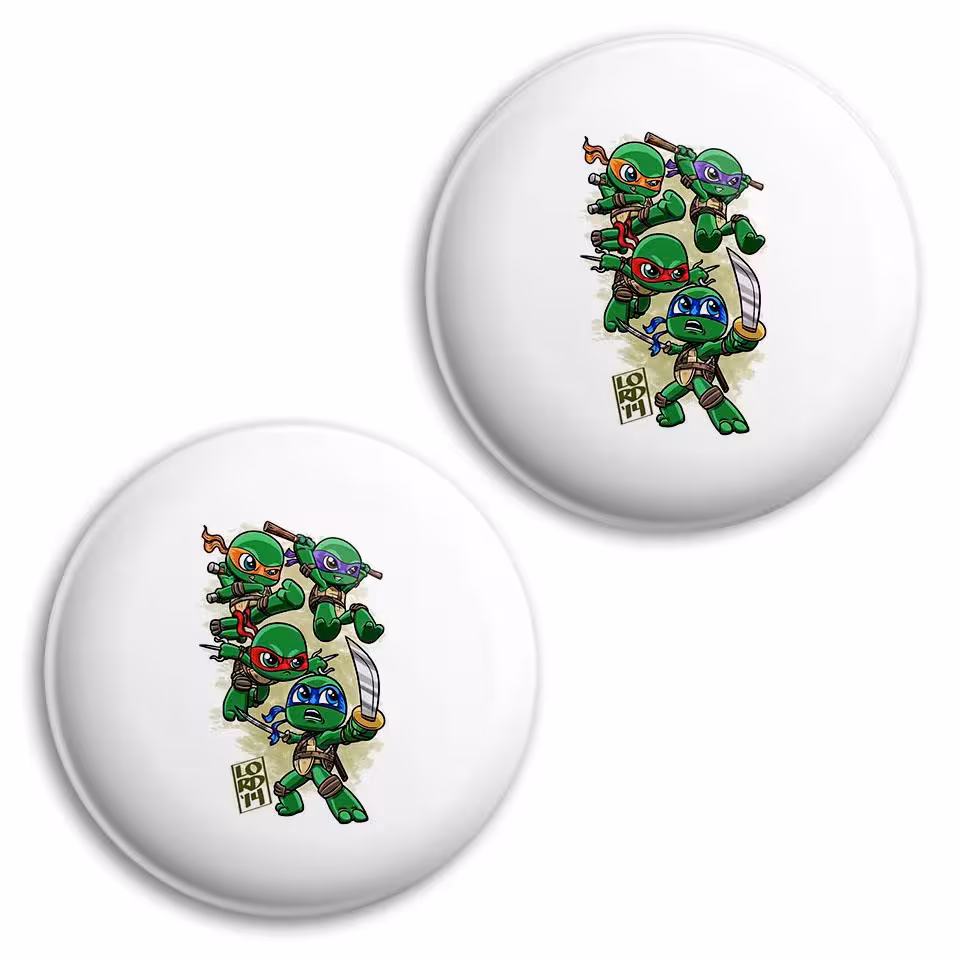 پیکسل پرمانه طرح لاکپشت های نینجا کد pm2n.32900 مجموعه 2 عددی