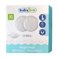 پد سینه بیبی جم baby jem بسته 30 عددی