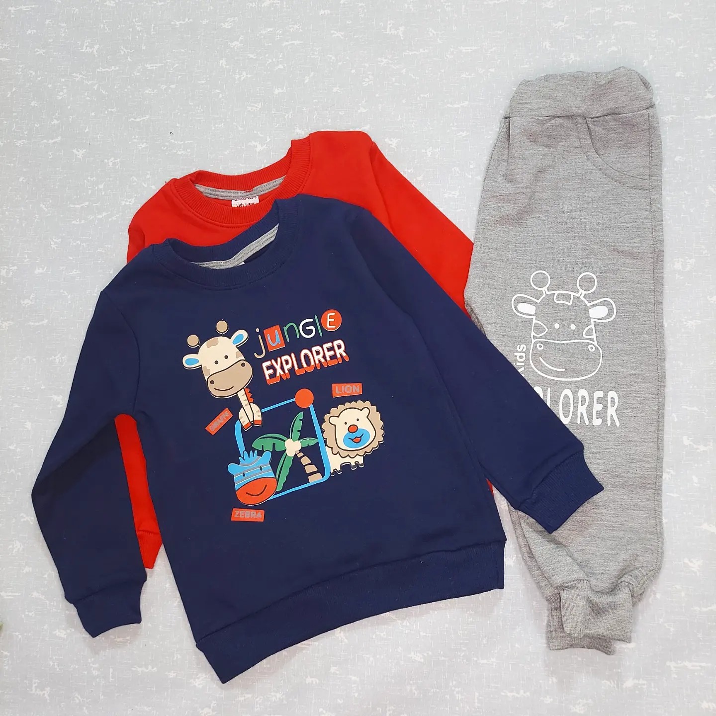 لباس پسرانه ست بلوز شلوار بچگانه لباس راحتی پسرانه ارسال رایگان