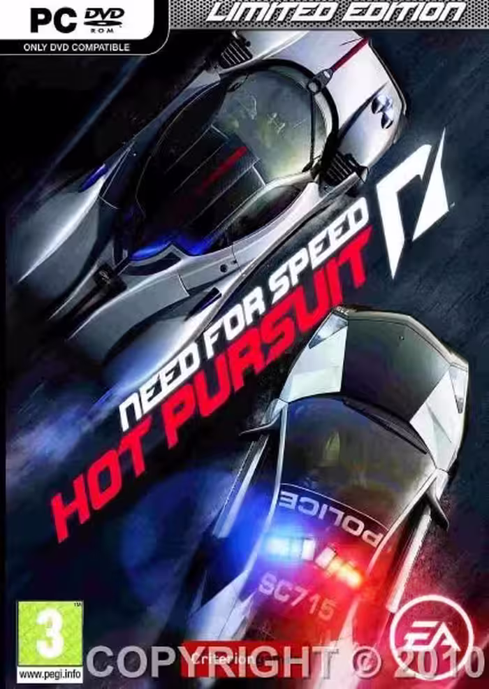 بازی کامپیوتر NFS need for speed hot pursuit