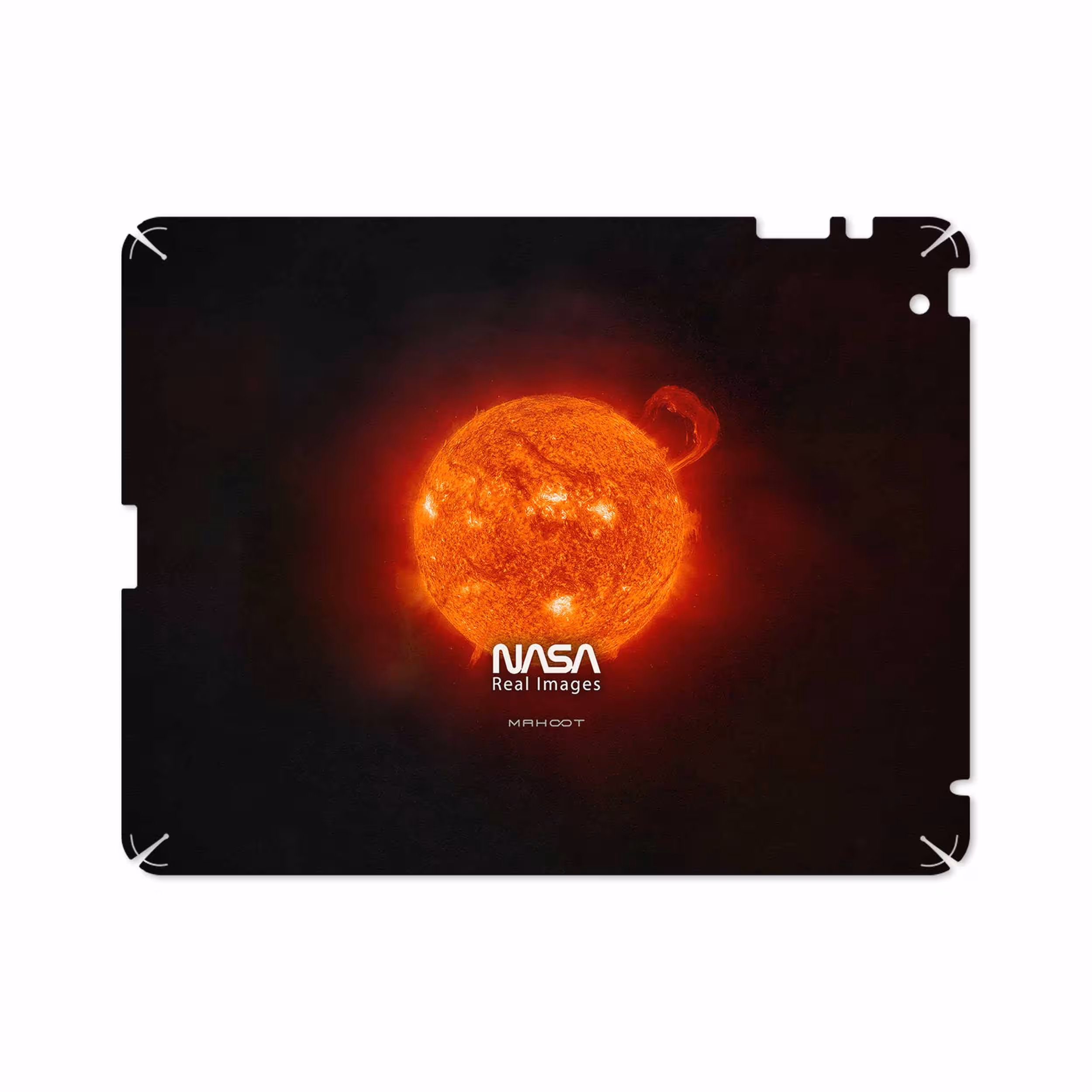 برچسب پوششی ماهوت مدل Sun-By-NASA مناسب برای تبلت اپل iPad 2 2011 A1396