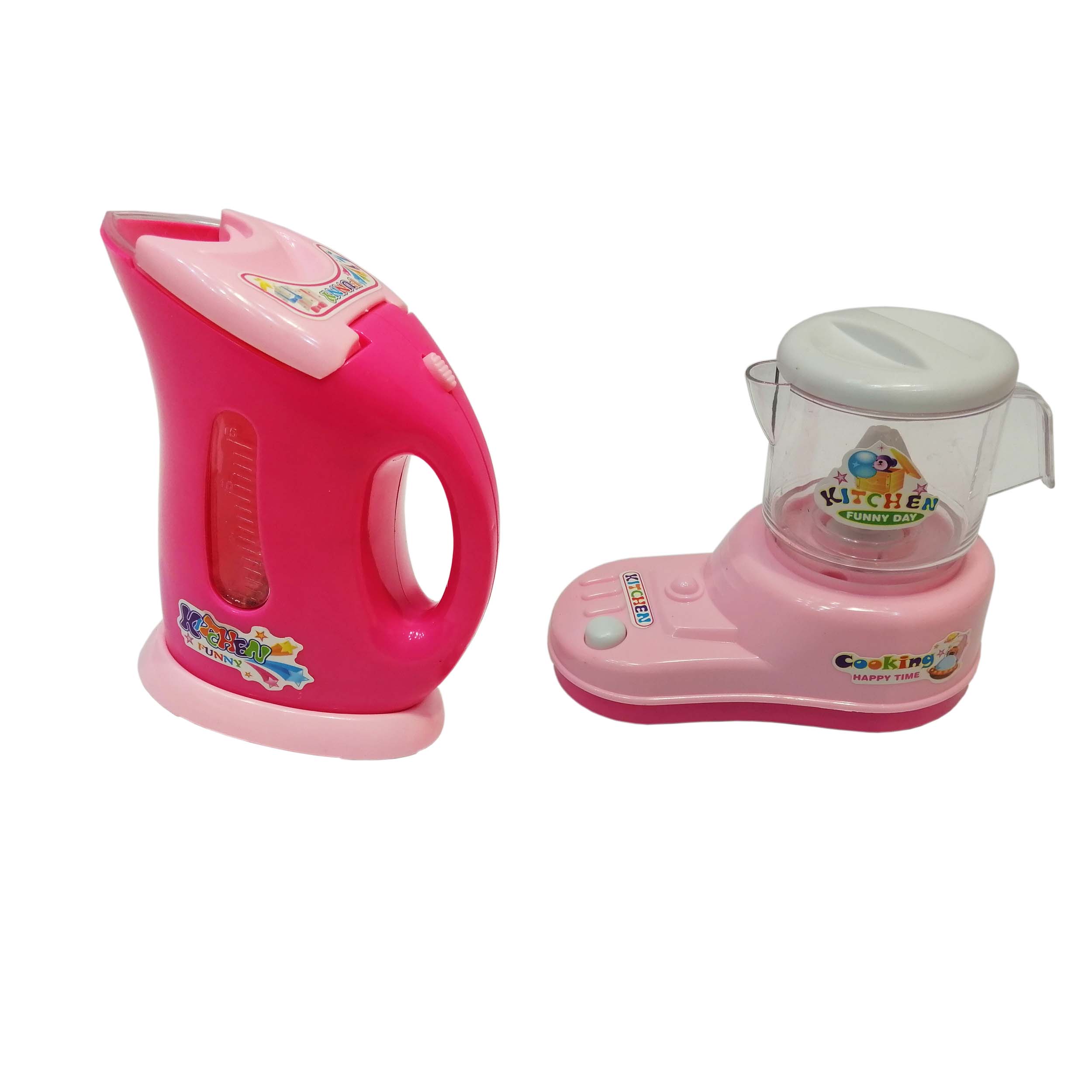 ست اسباب بازی مخلوط کن کد NO.3208 مجموعه 2 عددی