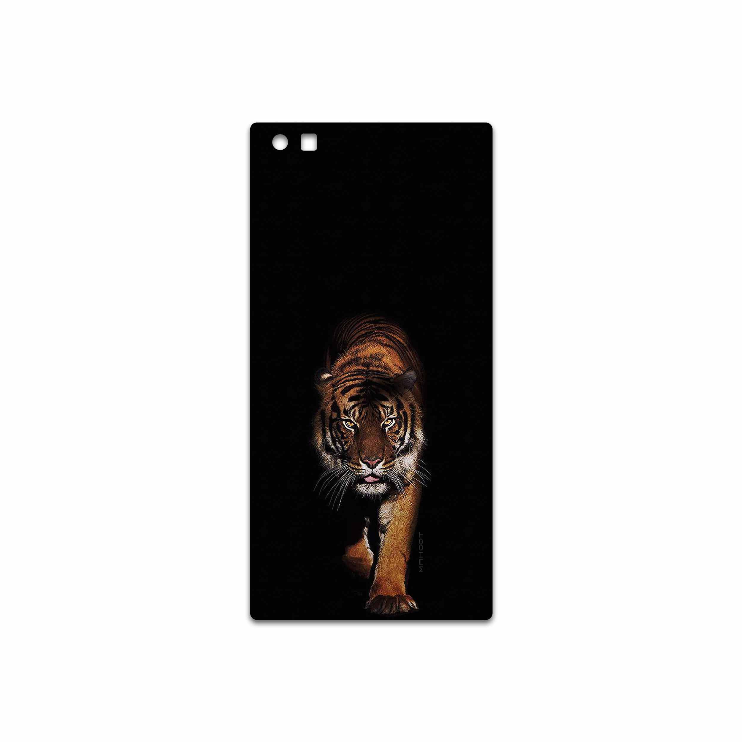 برچسب پوششی ماهوت مدل Wild Tiger مناسب برای گوشی موبایل بلک بری Leap