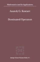 خرید و دانلود نسخه کامل کتاب Dominated Operators