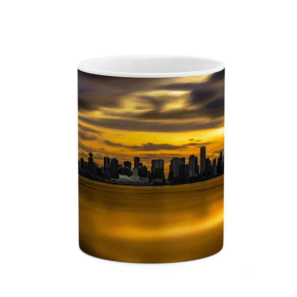 ماگ طرح منظره زیبا  مدل mgp13611