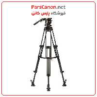 سه پایه فیلمبرداری لیبک مدل Libec HS-450M Tripod System with H45 Head, Mid-Level Spreader, Rubber Feet & Case