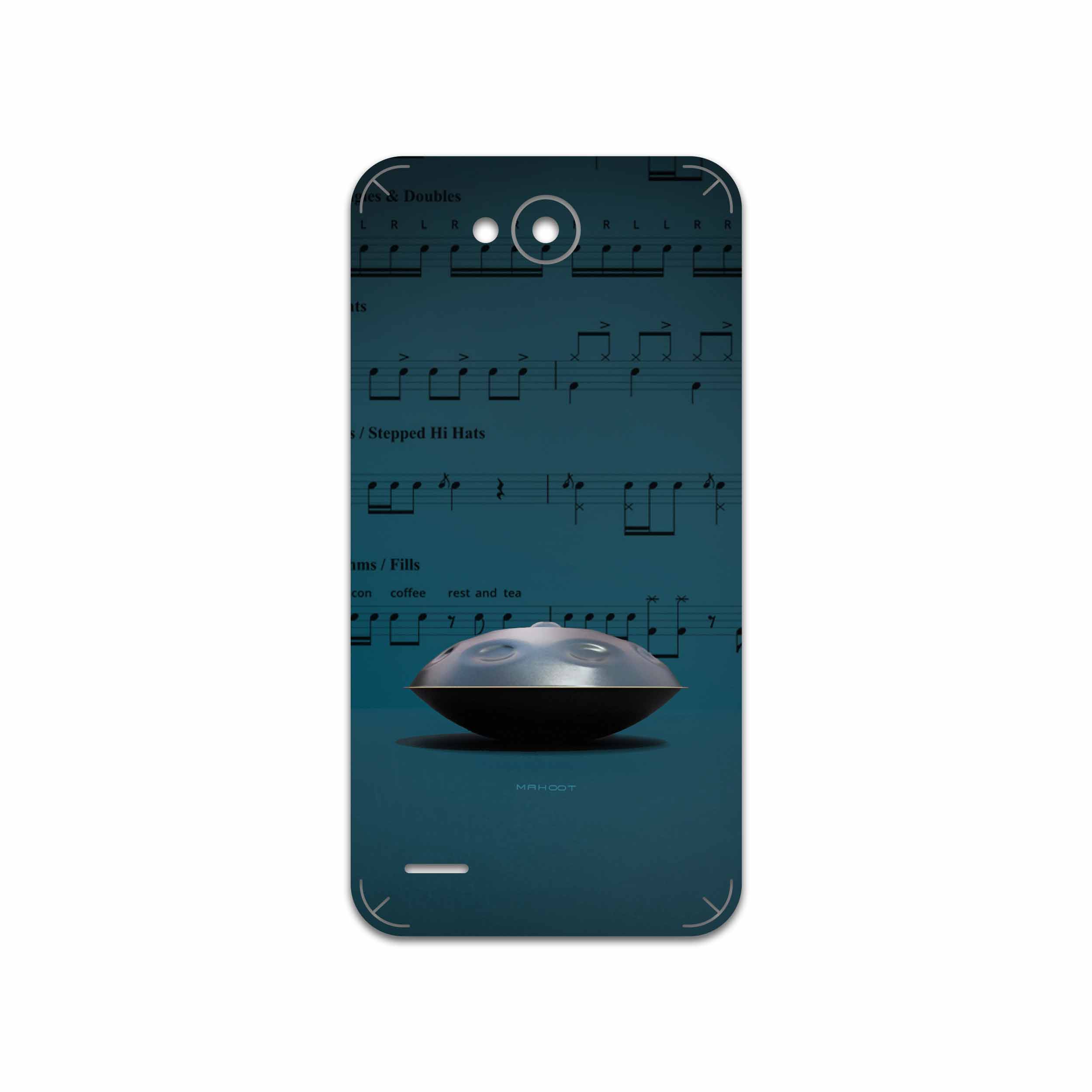 برچسب پوششی ماهوت مدل Hang Instrument مناسب برای گوشی موبایل ال جی X Power 2