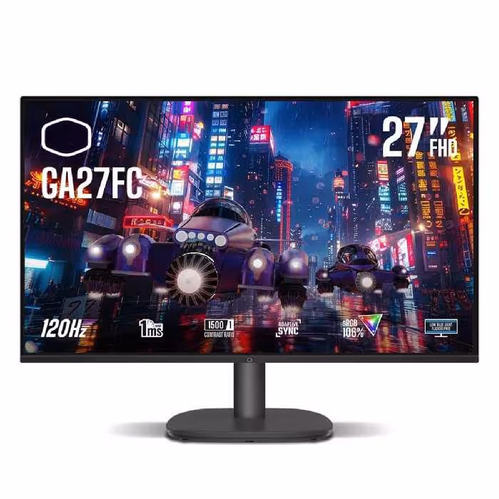 مانیتور گیمینگ کولر مستر مدل GA27FC سایز 27 اینچ