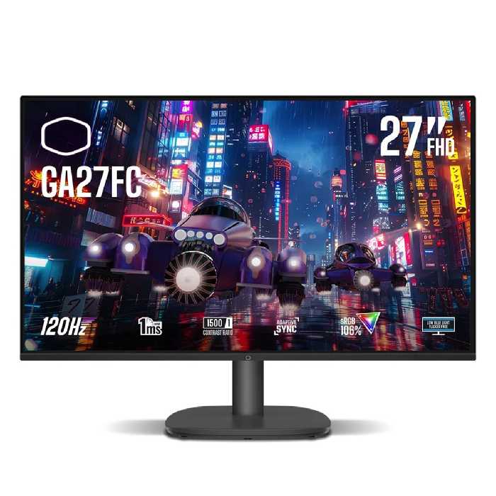 مانیتور گیمینگ کولر مستر مدل GA27FC سایز 27 اینچ