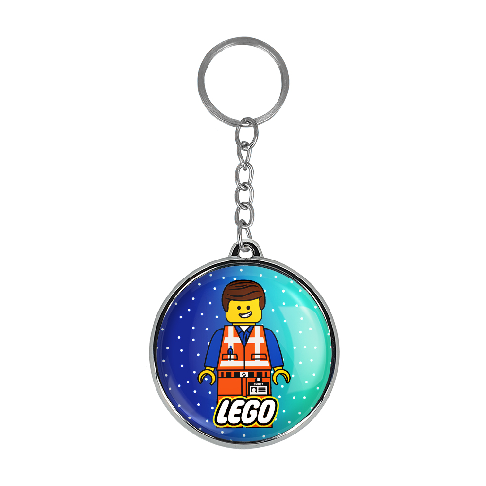 جاکلیدی خندالو طرح انیمیشن LEGO مدل دوطرفه کد 37703771