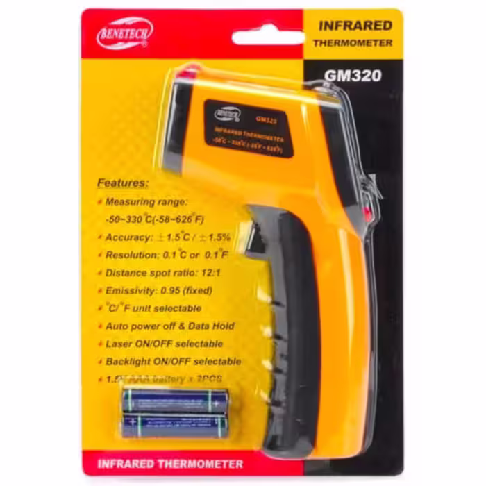 دماسنج ترمومتر لیزری مدل GM-320