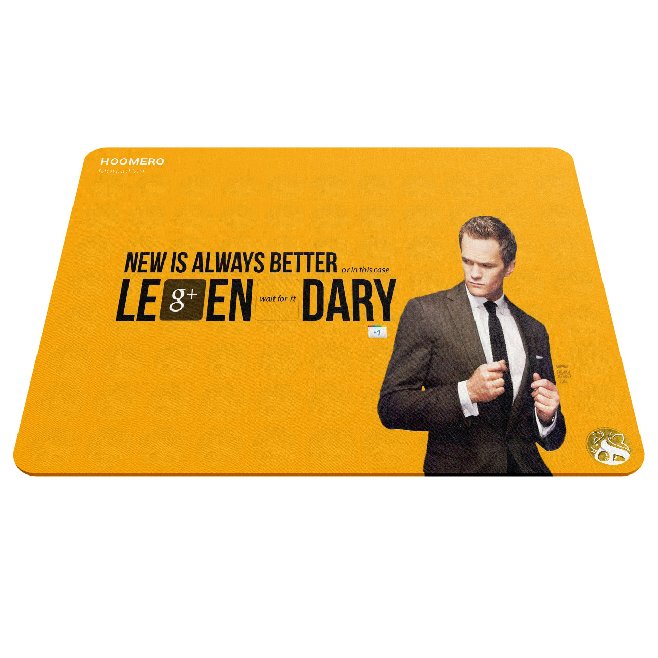 ماوس پد هومرو مدل A7386 طرح How I Met Your Mother