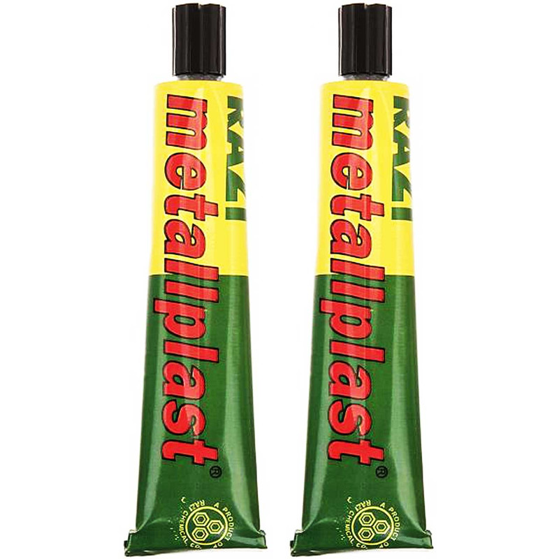 چسب آهن رازی مدل metallplast حجم 50 میلی لیتر بسته 2 عددی