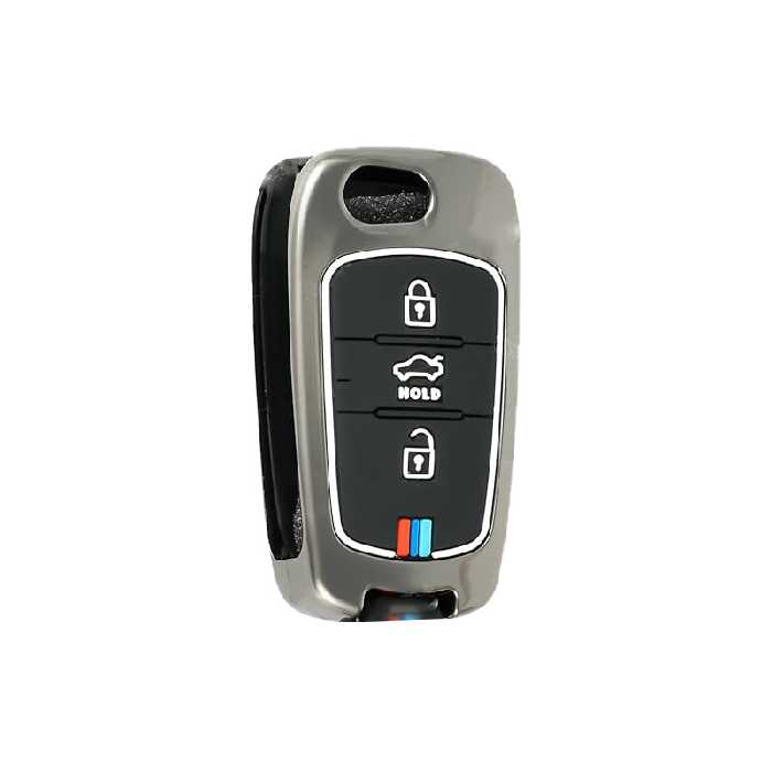 کاور ریموت و سوئیچ خودرو کالانیکس مدل COV-CRERATO-10535 طرح فلزی مناسب برای سراتو قدیم | کالا مکس