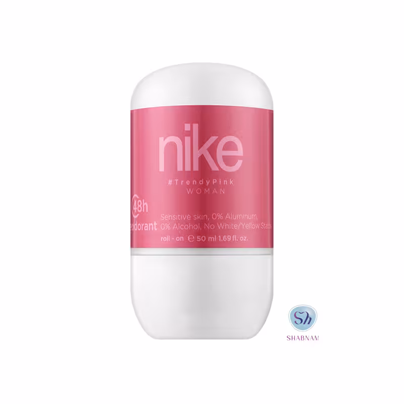 خرید + قیمت | مام رول زنانه نایکی مدل Trendy Pink حجم 50 میل