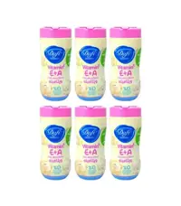 دستمال مرطوب کودک دافی مدل Vit1 مجموعه 6 عددی