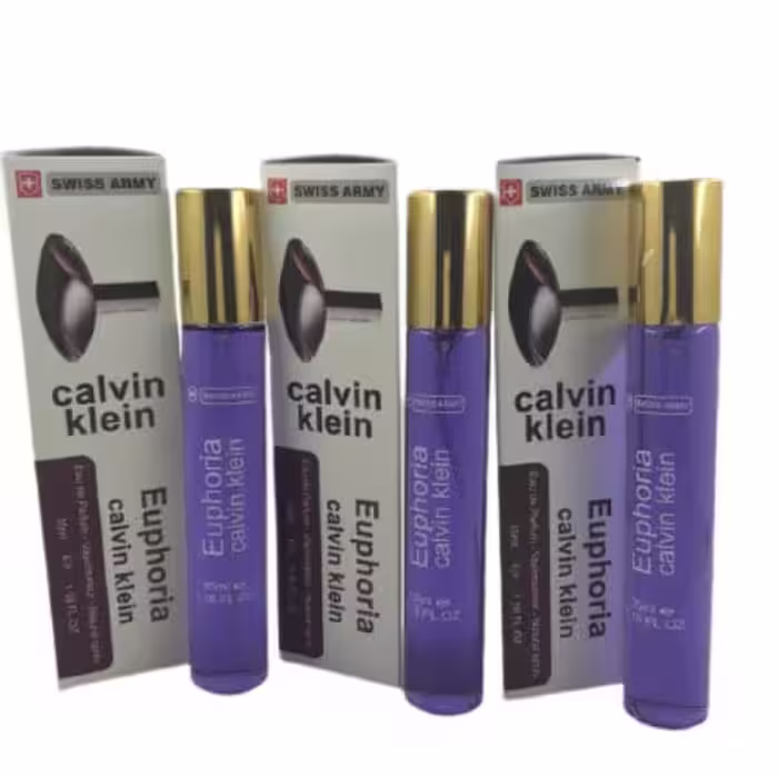 عطر جیبی زنانه سوئیس آرمی مدل Euphoria حجم 35 میلی لیتر مجموعه 3 عددی
