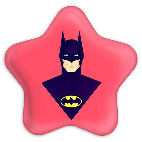 پیکسل خندالو طرح بتمن مدل ستاره ای کد 10275