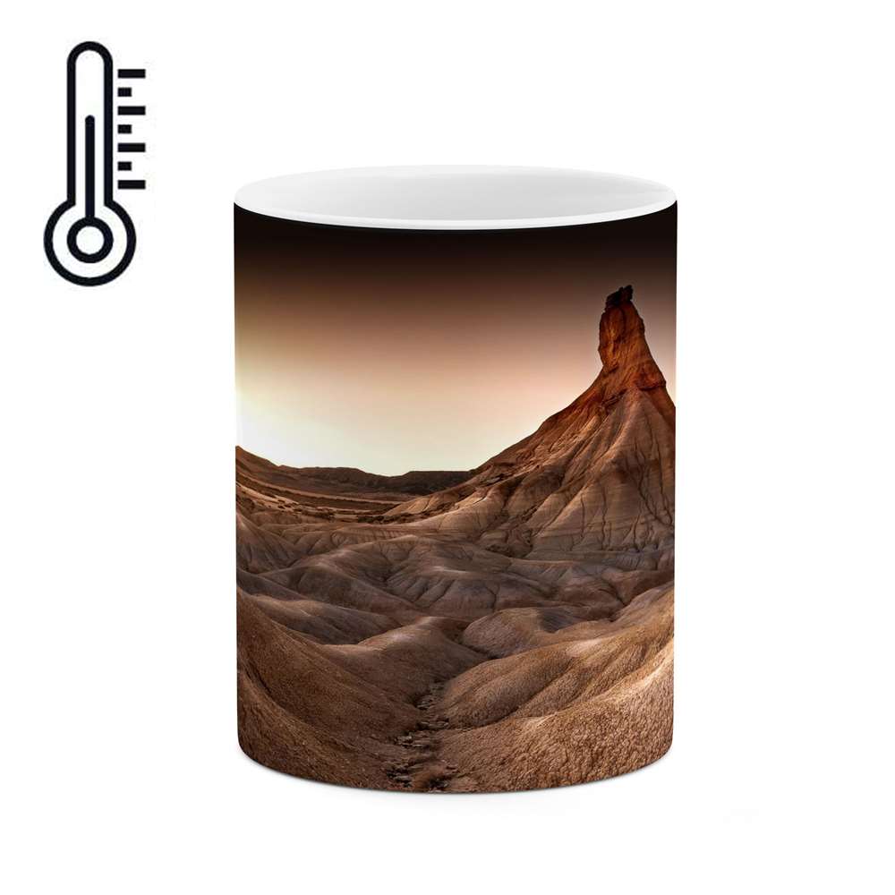 ماگ حرارتی کاکتی طرح کوهستان مدل mgh14543