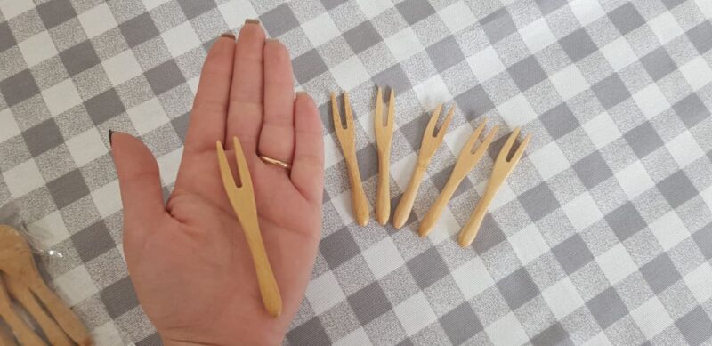 چنگال زیتون بامبو