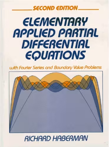 خرید و دانلود نسخه کامل کتاب Elementary Applied Partial Differential Equations: With Fourier Series and Boundary Value Problems