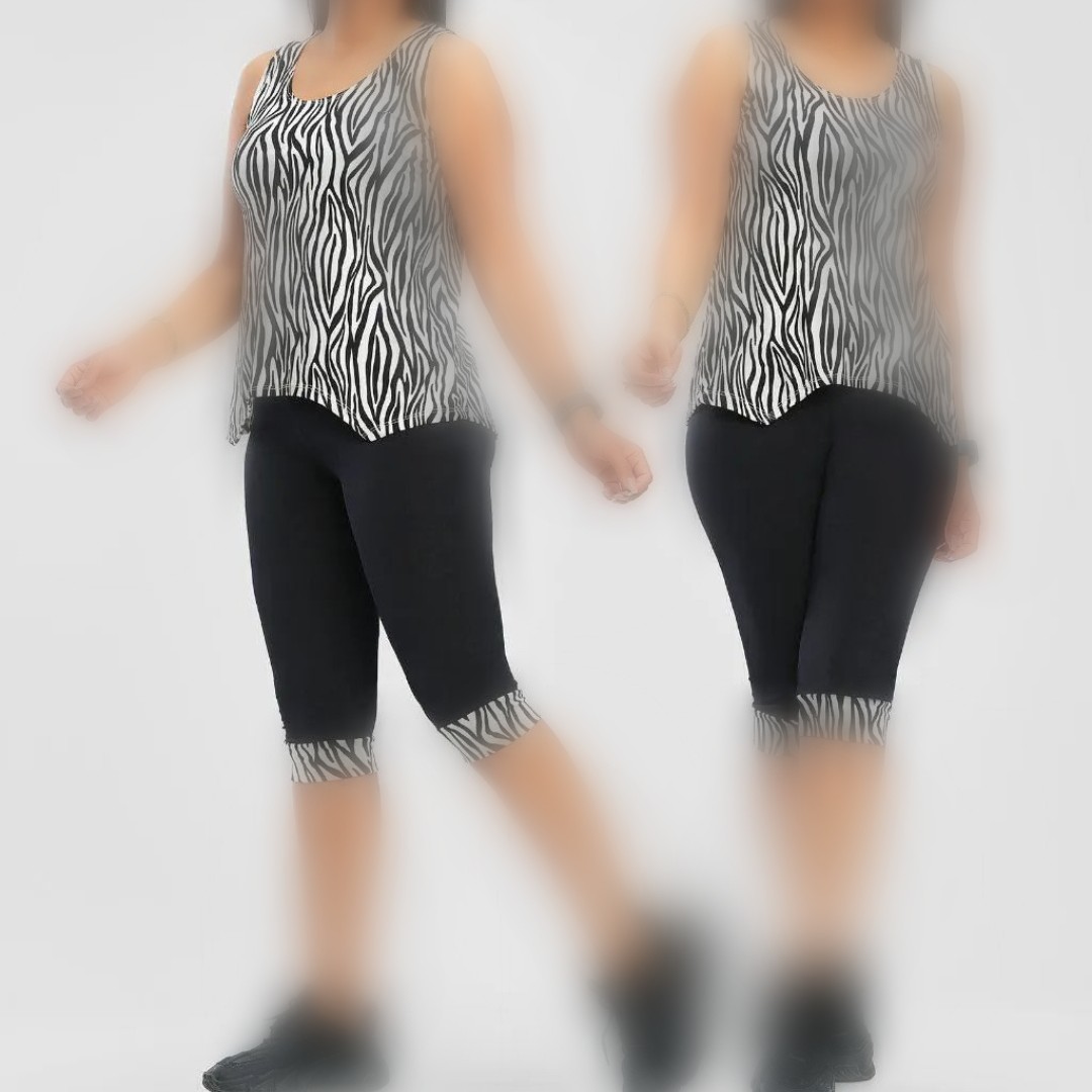 ست تاپ شلوارک زنانه