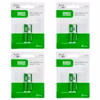 باتری نیم قلمی قابل شارژ بروکس مدل NI-MH چهار بسته 2 عددی