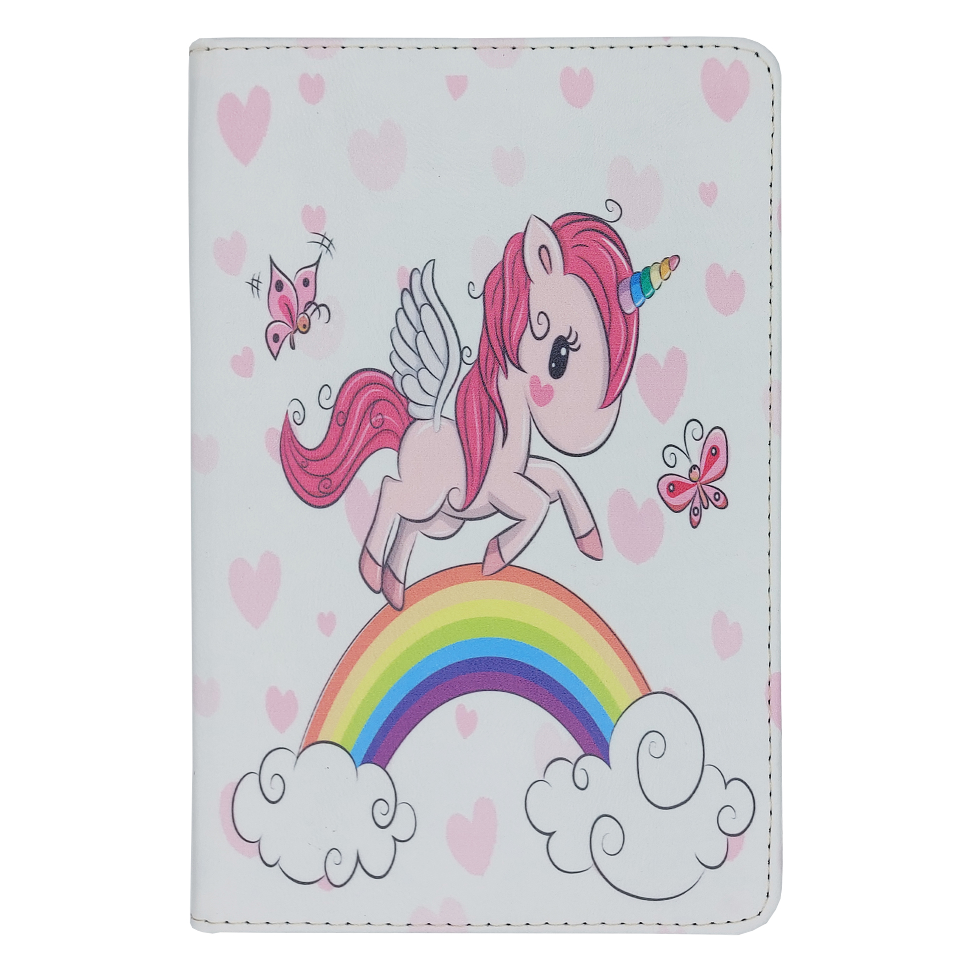 کیف کلاسوری طرح یونی کورن کد TB284 مناسب برای تبلت سامسونگ Galaxy Tab S6 Lite P610 / P615