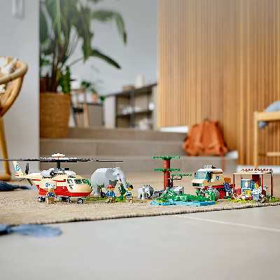 لگو سری سیتی مدل Wildlife Rescue Operation کد 60302