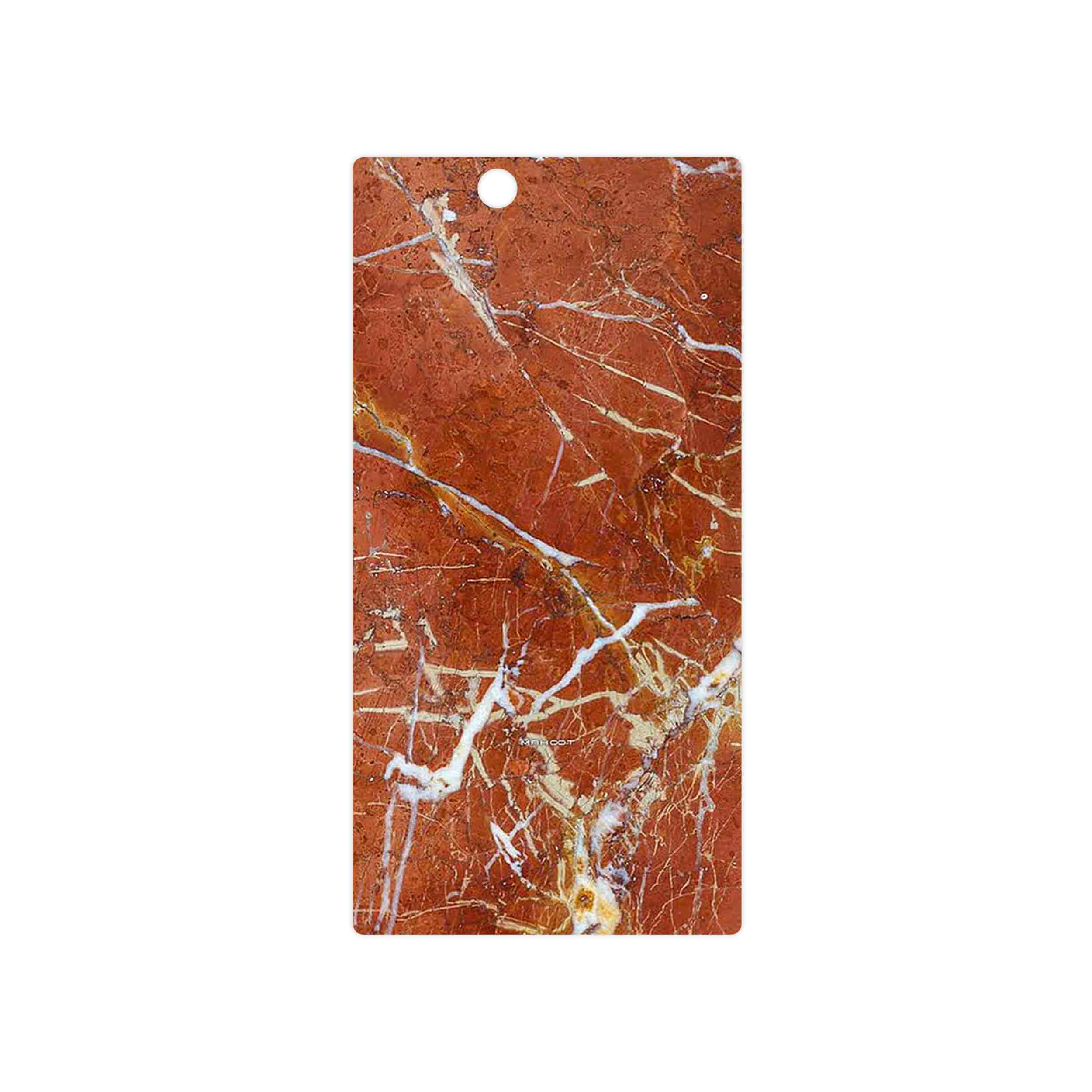 برچسب پوششی ماهوت مدل Red Marble مناسب برای گوشی موبایل سونی Xperia Z Ultra