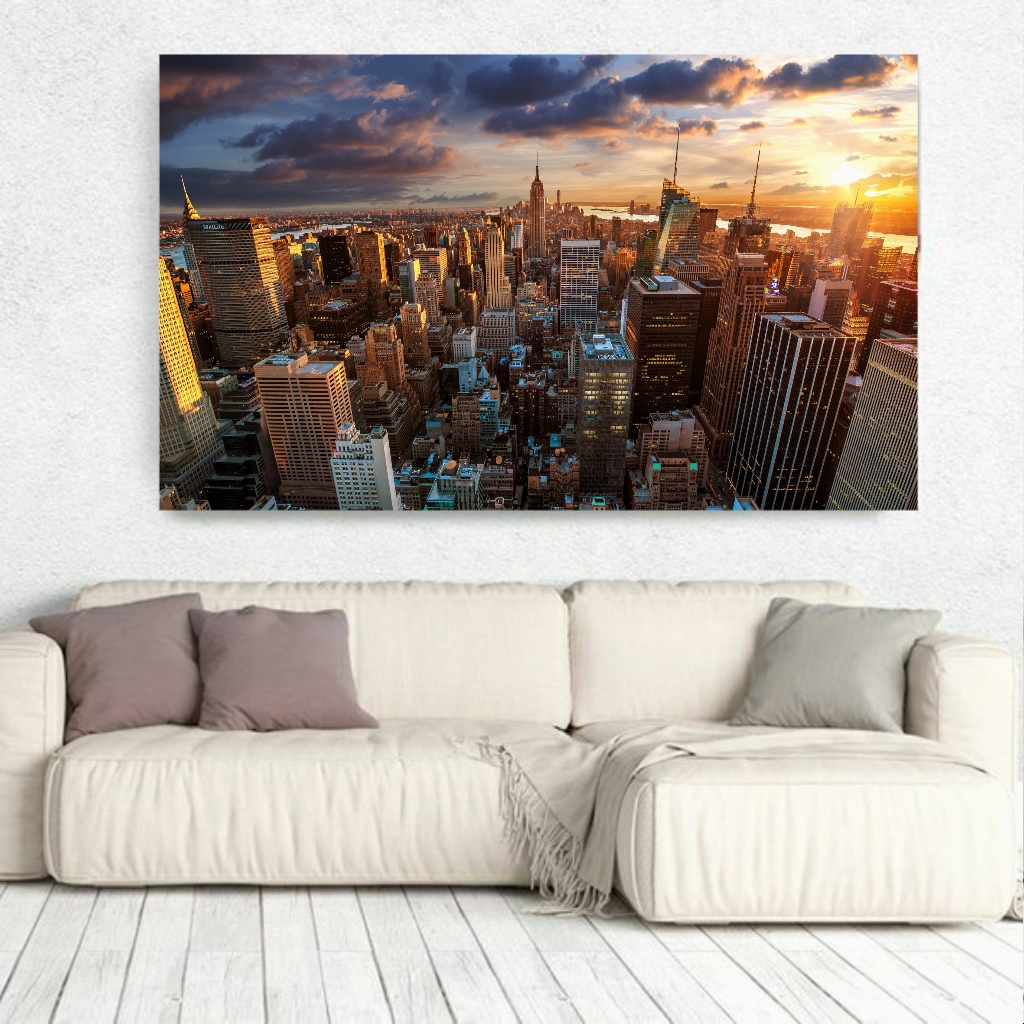 تابلو شاسی طرح شهر نیویورک کد BL598