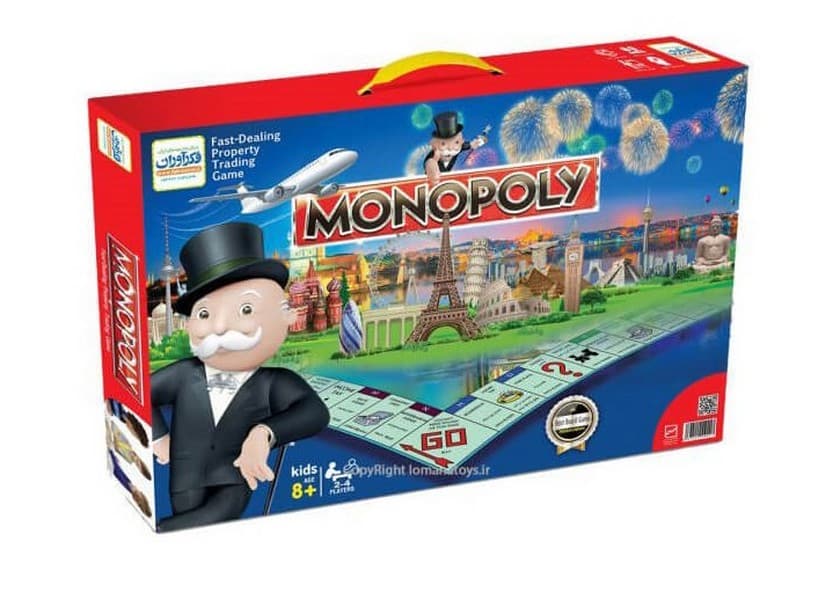 بازی فکری مونوپولی (بزرگ) - کتاب‌فروشی کوچه کتاب
