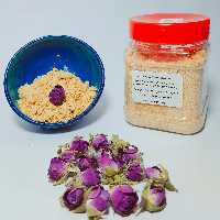 سویق کامل ملتوت تهیه شده از شکر قهوه هل دارچین گلاب زعفران(280گرم)