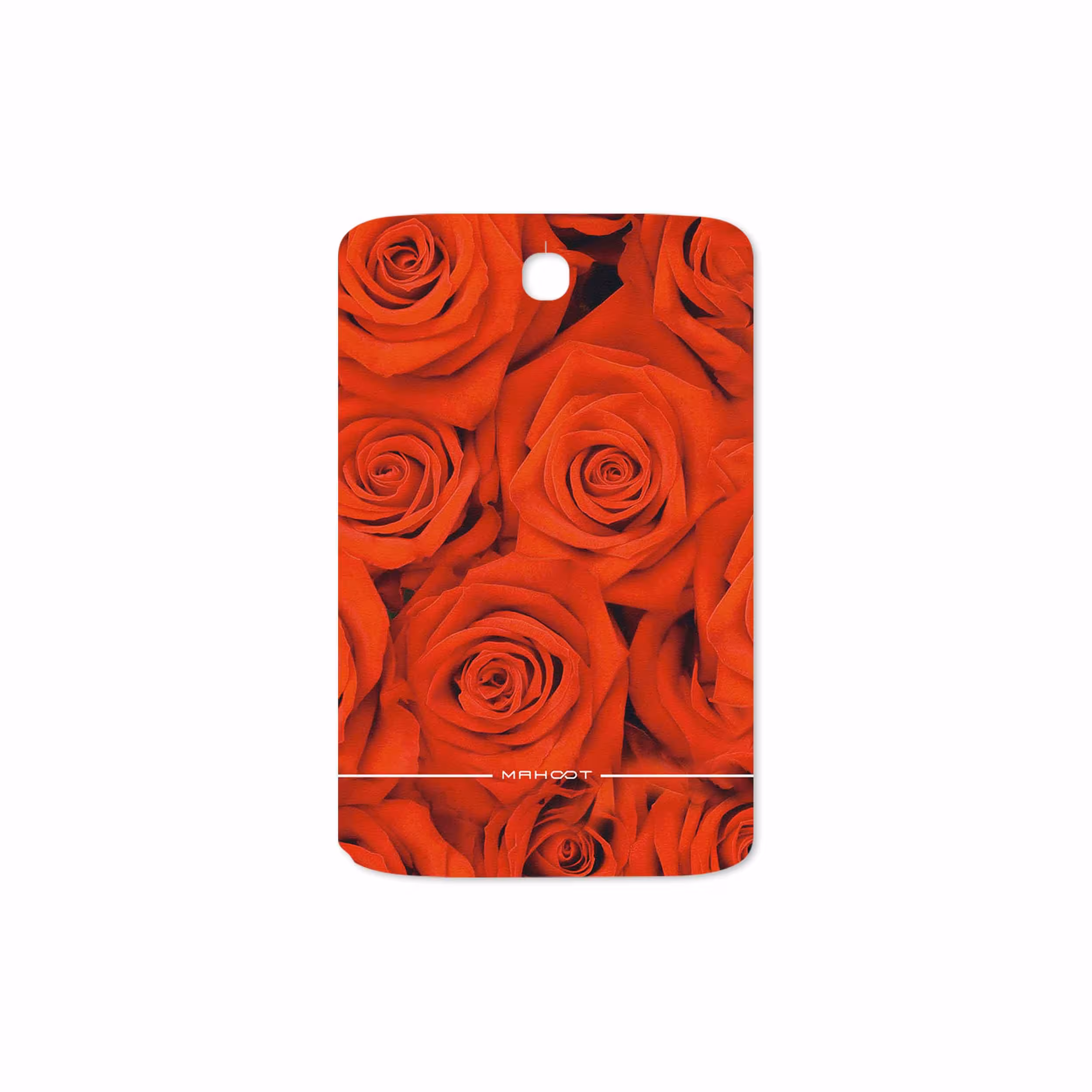 برچسب پوششی ماهوت مدل Red-Flower مناسب برای تبلت سامسونگ Galaxy Note 8.0 2013 N5100