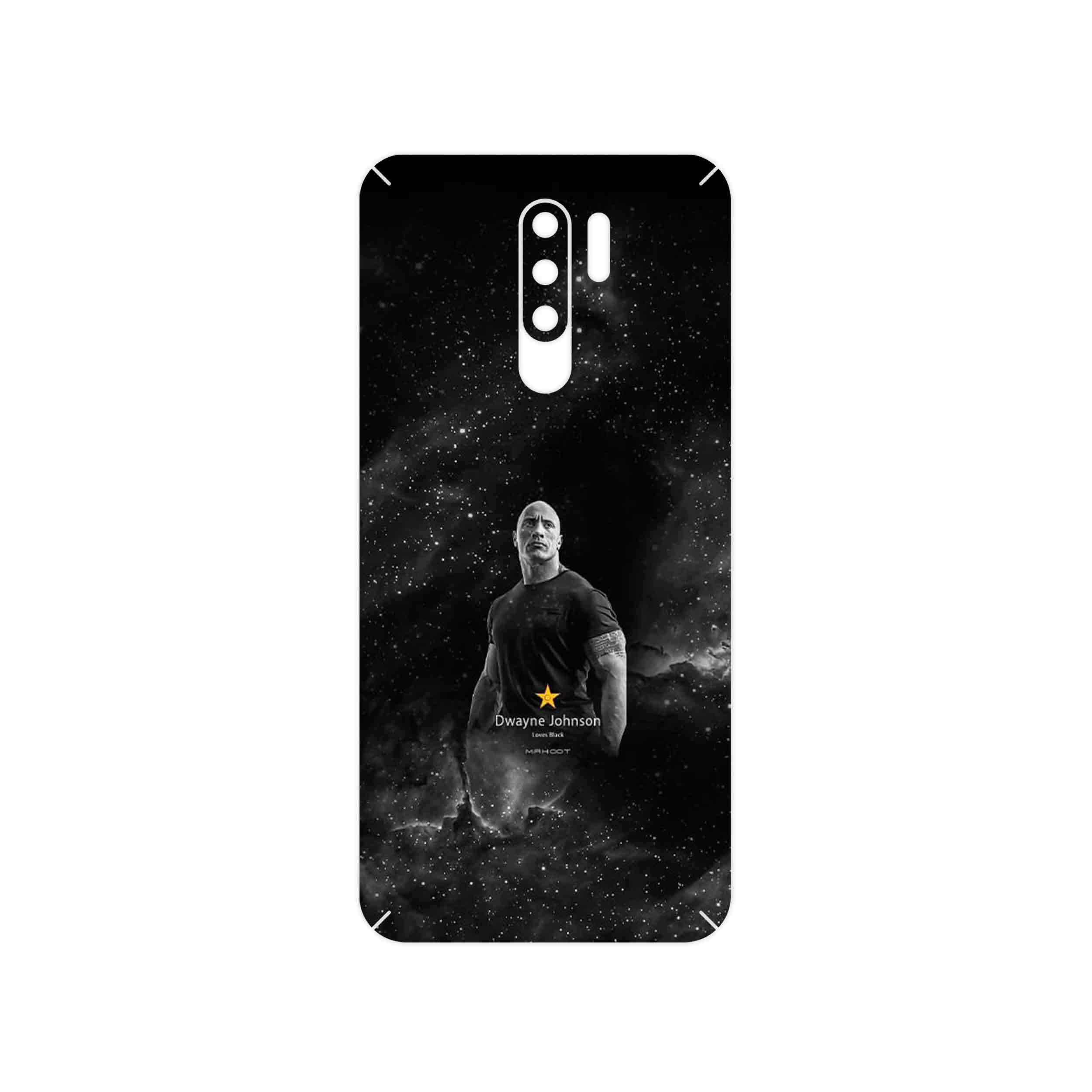 برچسب پوششی ماهوت مدل Dwayne Johnson مناسب برای گوشی موبایل شیائومی Redmi 9