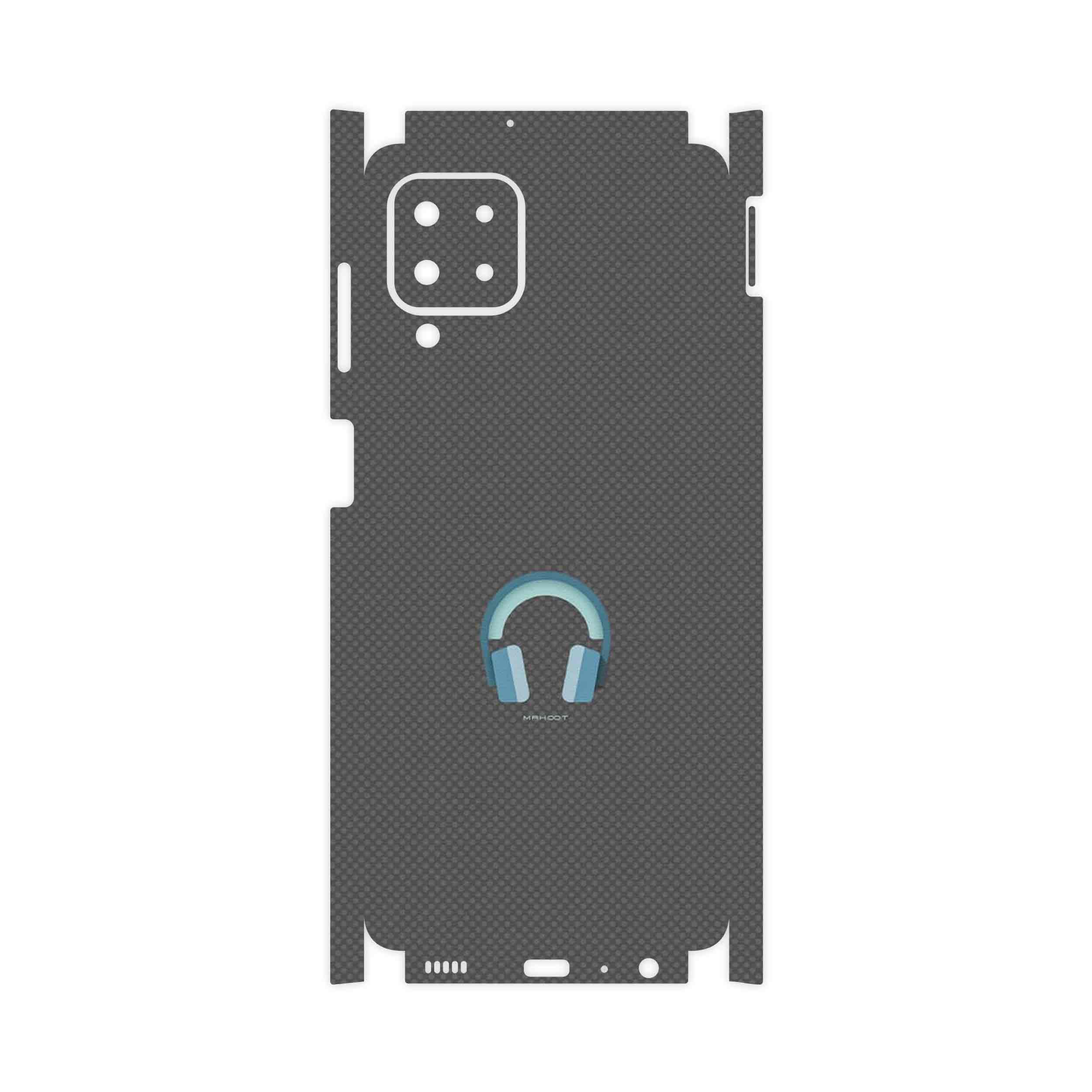 برچسب پوششی ماهوت مدل Minimal Headphone Icon-FullSkin مناسب برای گوشی موبایل سامسونگ Galaxy M22
