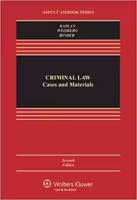 خرید و دانلود نسخه کامل کتاب Criminal Law: Cases and Materials [Connected Casebook] (Aspen Casebook Series) 7th Edition -   pdf