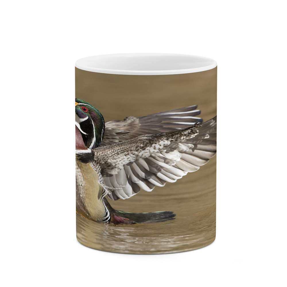 ماگ کاکتی طرح پرنده مدل mgs15640